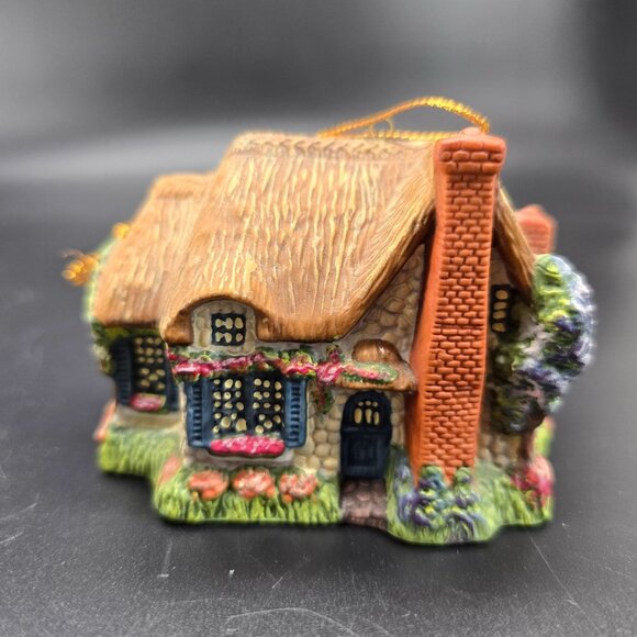 Thomas Kinkades Candlelight Cottages Lighted Ornament Collection JE3834 - Picture 3 of 14
